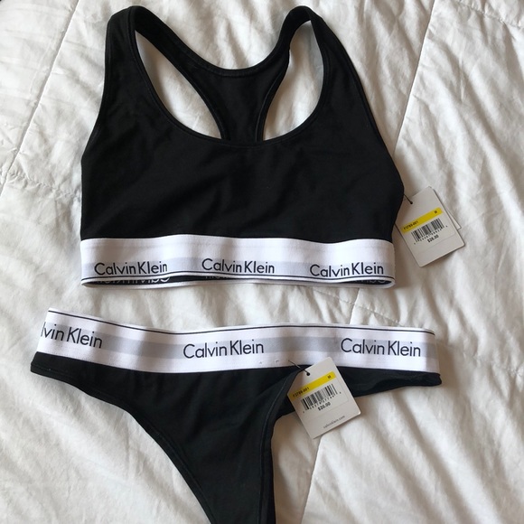 Calvin Klein Other - NWT Calvin Klein Bra and Thong Set